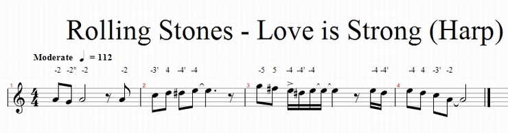 rolling stones - love is strong (harp).jpg
